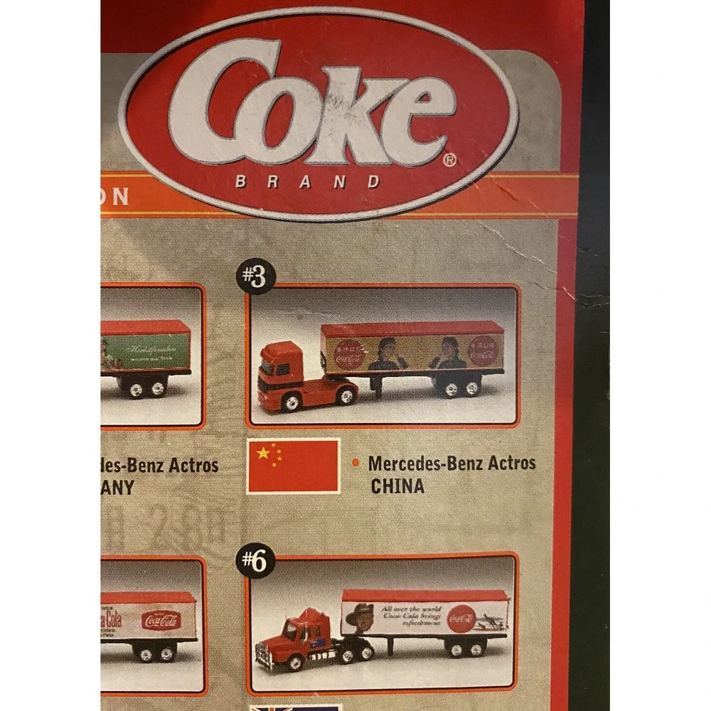 2000 Mattel Matchbox‎ Collectibles Coke Brand 